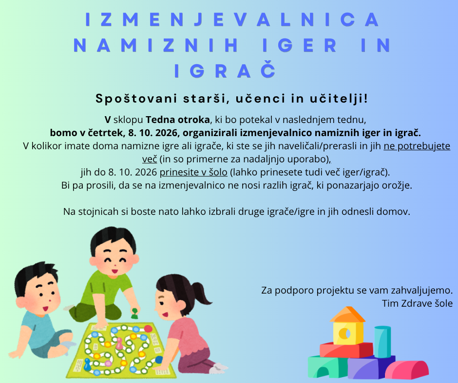 Izmenjevalnica Namiznih Iger In IgraČ